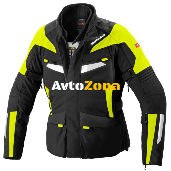 Текстилно мото яке SPIDI Alpentrophy H2Out Yellow fluo - Avtozona