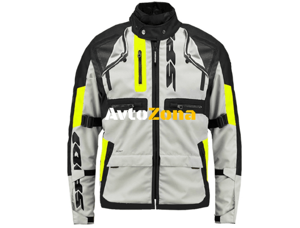 Текстилно мото яке SPIDI CROSSMASTER Yellow fluo - Avtozona