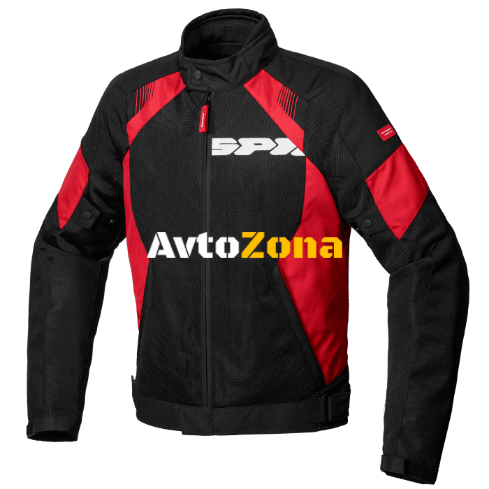 Текстилно мото яке SPIDI FLASH EVO NET WIND Red - Avtozona