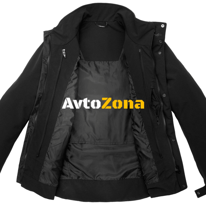 Текстилно мото яке SPIDI GAMMA H2OUT Black - Avtozona