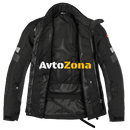 Текстилно мото яке SPIDI Outlander H2Out Dark green/Black - Avtozona