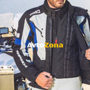 Текстилно мото яке SPIDI Outlander H2Out Ice/Blue - Avtozona