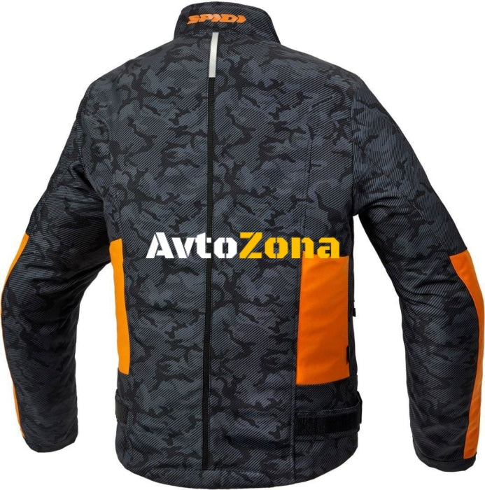 Текстилно мото яке SPIDI SOLAR H2OUT BLACK CAMOUFLAGE - Avtozona