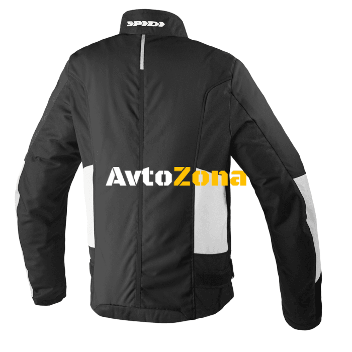 Текстилно мото яке SPIDI SOLAR TEX BLACK/WHITE - Avtozona