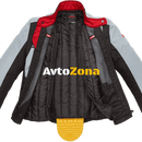 Текстилно мото яке SPIDI SOLAR TEX Grey/Black - Avtozona