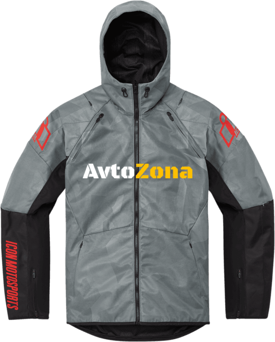 Текстилно мото яке ICON AIRFORM BATTLESCAR - GRAY - Avtozona