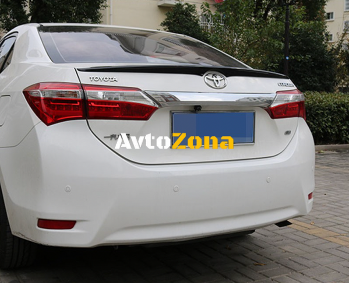 Toyota Corolla (2014-2018) - Спойлер за багажник - Avtozona