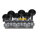 Тромба Музикална Клаксон BABY SHARK АXEL F и още 18 Мелодии 12V - 24V Супер Мощна + 130db