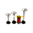 Тройна тромба с компресор никелирана 12V - Avtozona