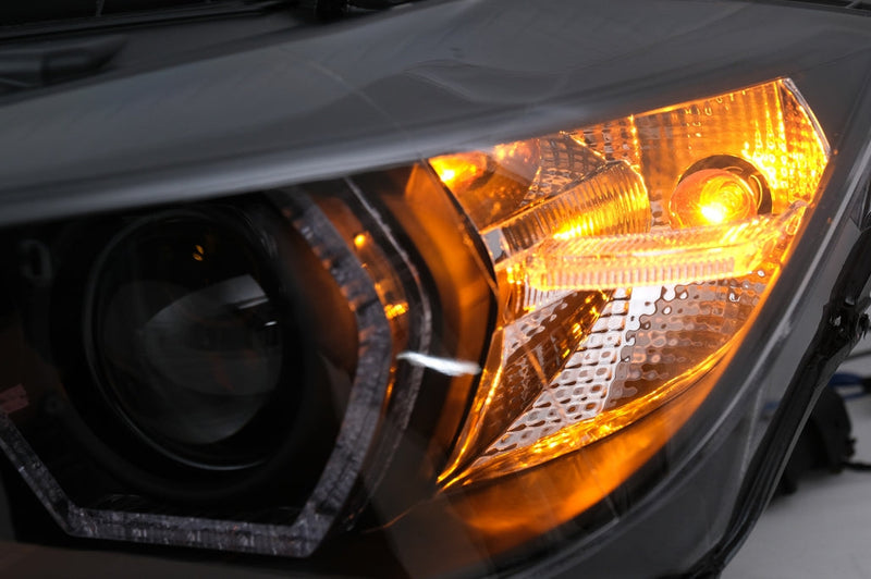 Тунинг LED Angel Eyes Фарове за BMW 3 Series F30 F31 LCI Sedan Touring (2015-2019) - Avtozona