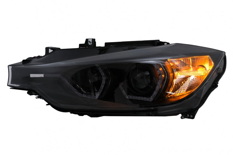 Тунинг LED Angel Eyes Фарове за BMW 3 Series F30 F31 LCI Sedan Touring (2015-2019) - Avtozona