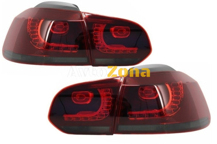 Тунинг Фарове и Стопове за VW Golf 6 VI (2008-2013) с LED DRL - Avtozona