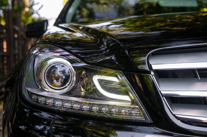 Тунинг LED DRL Фарове за Mercedes C-Class W204 S204 C204 Facelift (2011-2014) - Avtozona