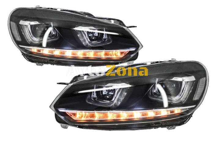 Тунинг LED Фарове за VW Golf 6 VI (2008-2013) - Avtozona