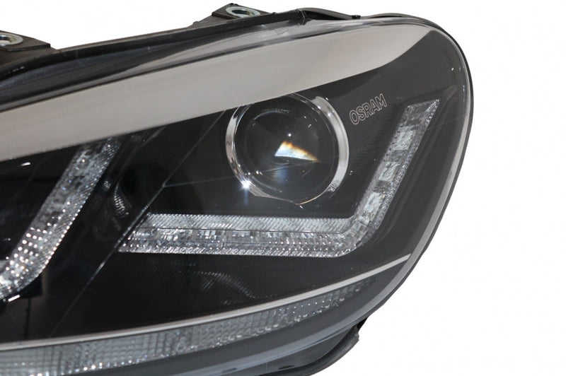 Тунинг Osram Xenon Фарове за VW Golf 6 VI (2008-2012) Chrome LED - Avtozona