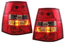 Тунинг стопове за VW Golf 4 IV (1997-2004) и Bora (1999-2006) Variant в червено-прозрачно - Avtozona