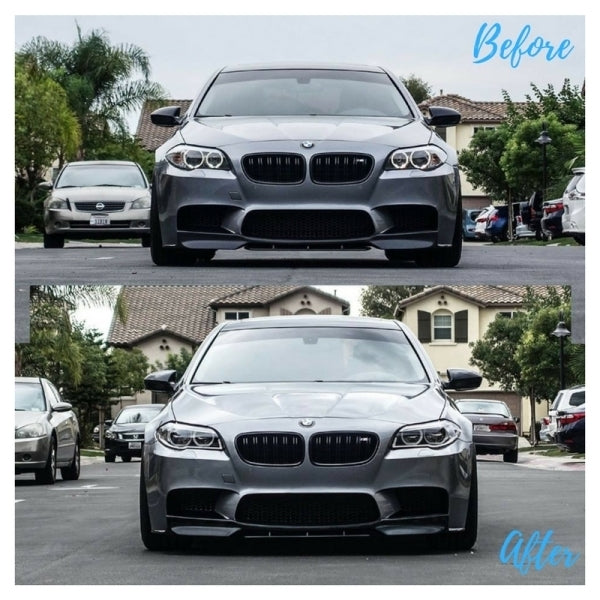 Тунинг Full LED Angel Eyes Фарове за BMW 5 Series F10 F11 LCI (2014-2017) - Avtozona