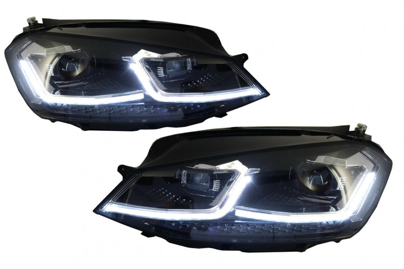 Тунинг LED Фарове за VW Golf 7 VII (2012-2017) Facelift Design - Avtozona