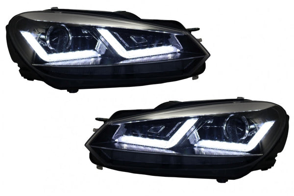 Тунинг Osram Xenon Фарове за VW Golf 6 VI (2008-2012) Chrome LED - Avtozona