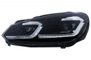 Тунинг Стопове и Фарове за VW Golf 6 VI (2008-2013) Facelift G7.5 Look Silver Flowing Dynamic Sequential Turning Lights LHD - Avtozona