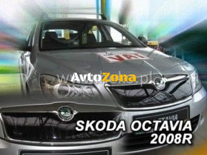 Зимен дефлектор за SKODA Octavia II (2007-2013) - upper - Avtozona