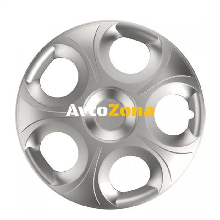 13’’ Тасове за джанти Versaco Matrix Silver - 4бр. в к-т - Avtozona