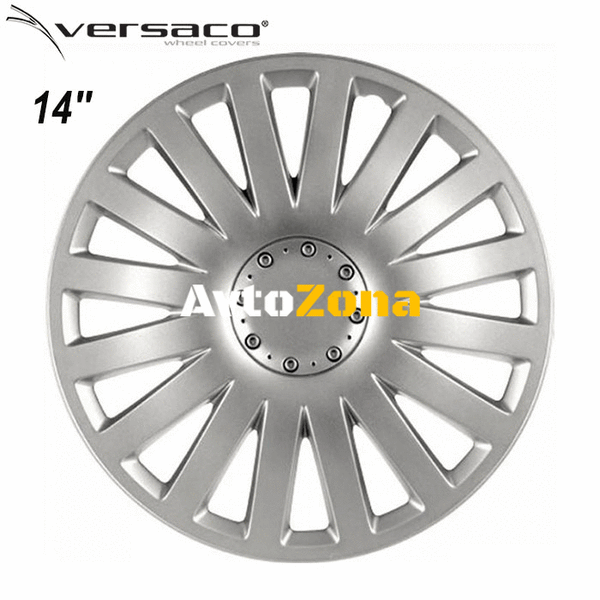 14’’ Тасове за джанти Versaco Smart Silver - 4бр. в к-т - Avtozona