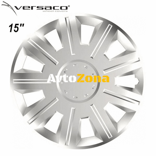 15’’ Тасове за джанти Versaco Victory Silver - 4бр. в к-т - Avtozona