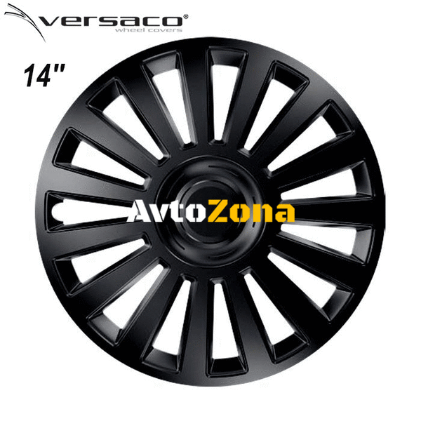 14’’ Тасове за джанти Versaco Luxury - Black - 4бр. в к-т - Avtozona