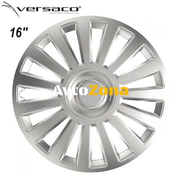 16’’ Тасове за джанти Versaco Luxury Silver - 4бр. в к-т - Avtozona