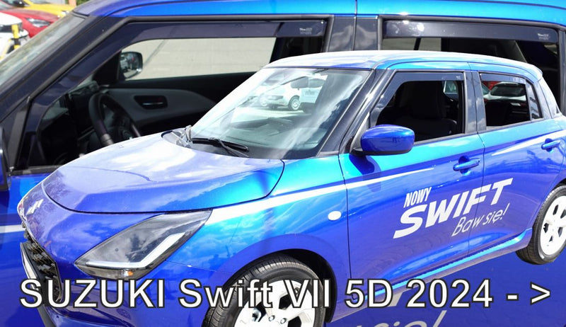 ВЕТРОБРАНИ Team Heko ЗА SUZUKI SWIFT (2024 + ) - 4БР. ПРЕДНИ И ЗАДНИ - Avtozona