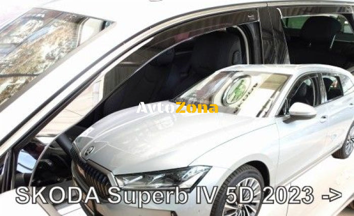 ВЕТРОБРАНИ Team Heko ЗА SKODA SUPERB (2023 + ) COMBI - 4БР. ПРЕДНИ И ЗАДНИ - Avtozona