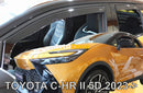 ВЕТРОБРАНИ ЗА TOYOTA C-HR (2023 + ) - 4БР. ПРЕДНИ И ЗАДНИ - Avtozona