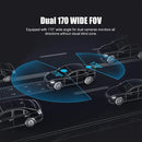 Видеорегистратор с 2 Камери и 2.4 Инча Дисплей – Пълно Наблюдение на Пътя - Avtozona