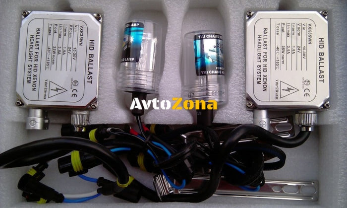 КСЕНОН КОМПЛЕКТ H1 35W 4300K - ЗА КАМИОН 24V - Avtozona