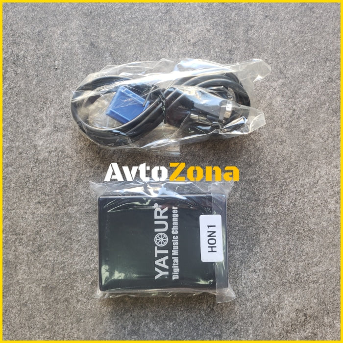 USB / MP3 audio inteface с Bluetooth* за HONDA ACCORD CIVIC CR-V FR-V JAZZ S2000 ODISSEY CITY ELEMENT / ACURA след 2004г. - Avtozona