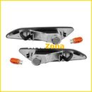 Кристални мигачи Alfa 156 - черен хром - Avtozona