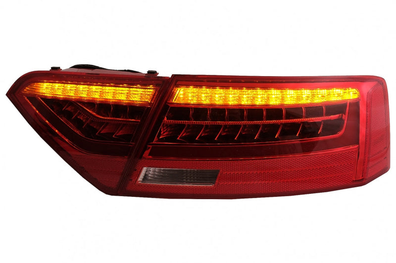 Задни LED тунинг стопове за Audi A5 8T Coupe Cabrio Sportback (2007-2011) - Динамични мигачи - Avtozona