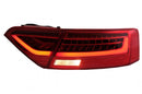 Задни LED тунинг стопове за Audi A5 8T Coupe Cabrio Sportback (2007-2011) - Динамични мигачи - Avtozona