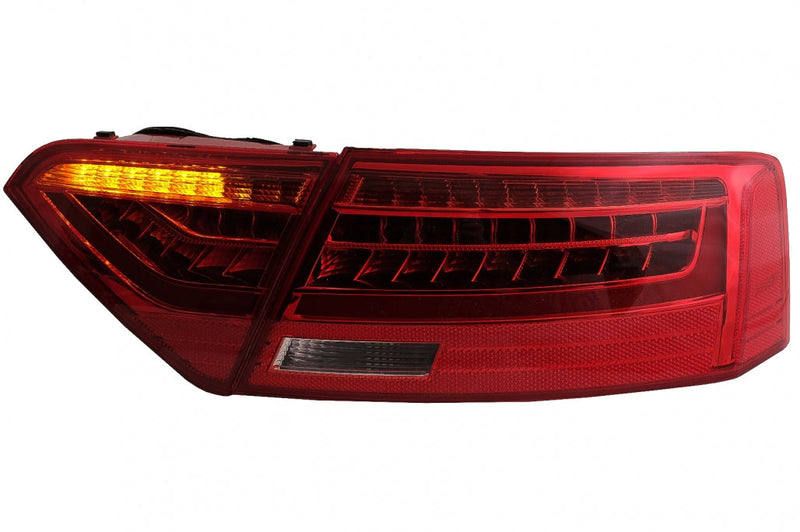 Задни LED тунинг стопове за Audi A5 8T Coupe Cabrio Sportback (2007-2011) - Динамични мигачи - Avtozona