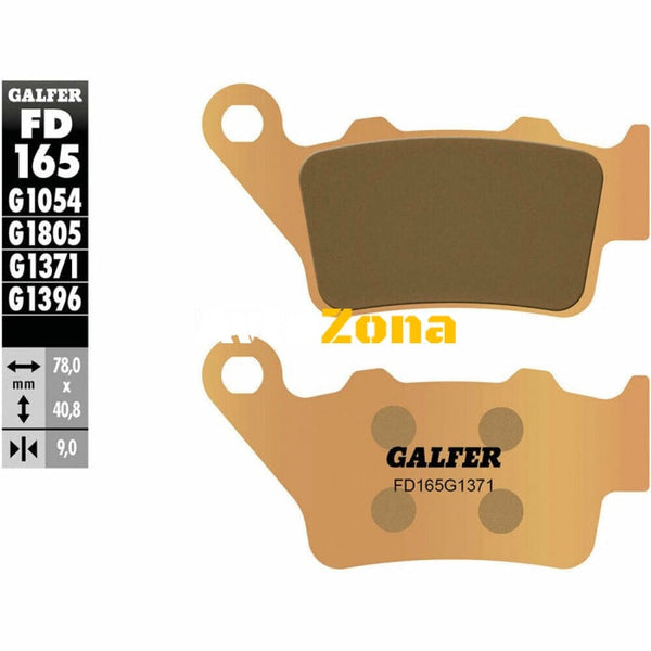 Задни мото накладки Galfer SINTERED COMPOUND FD165G1371 - Avtozona