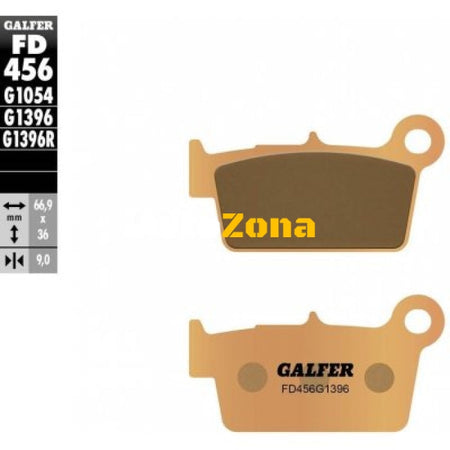 Задни мото накладки Galfer SINTERED FD456G1396 - Avtozona