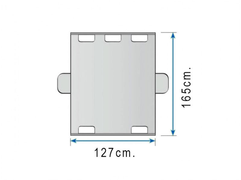 Защитно покривало Kegel Alex за задните седалки 127x163 cm - Avtozona