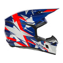 Мотокрос каска O’NEAL 3SERIES RIDE BLUE/WHITE/RED V.24 - Avtozona