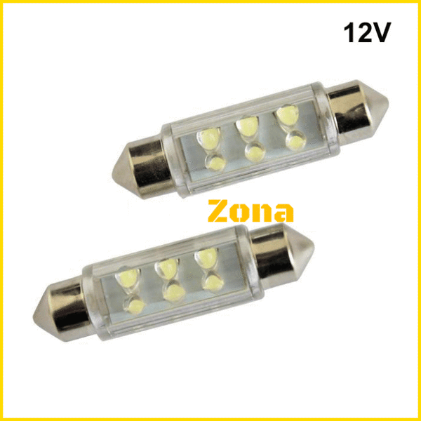 Диодни крушки - 39мм 2бр/к-т - Avtozona