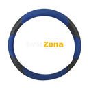 Калъф за волан – черно със синьо размер M 38 см - Avtozona