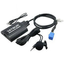 Bluetooth / Aux interface за CITROEN C2,C3,C4,C5,C6,C8 BERLINGO JUMPY SYNERGIE - с 12 пинов порт - Avtozona