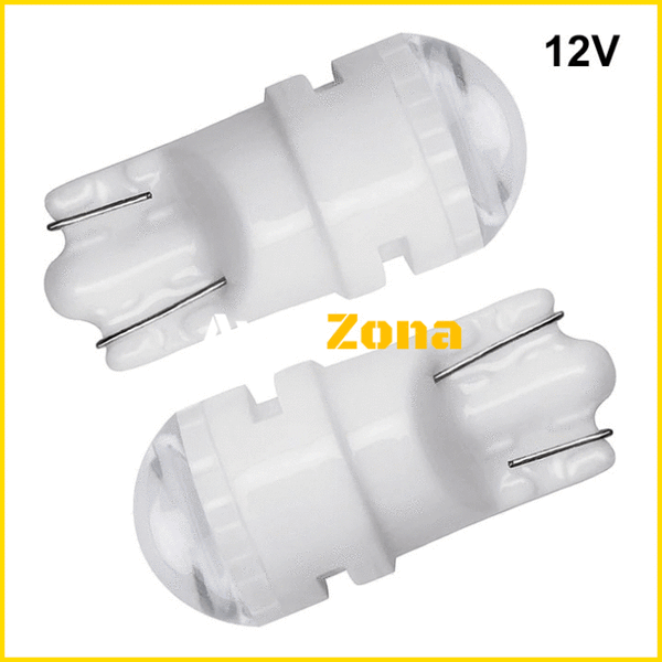 Диодни крушки - Т10 - 12V/24V - 2бр/к-т - Avtozona